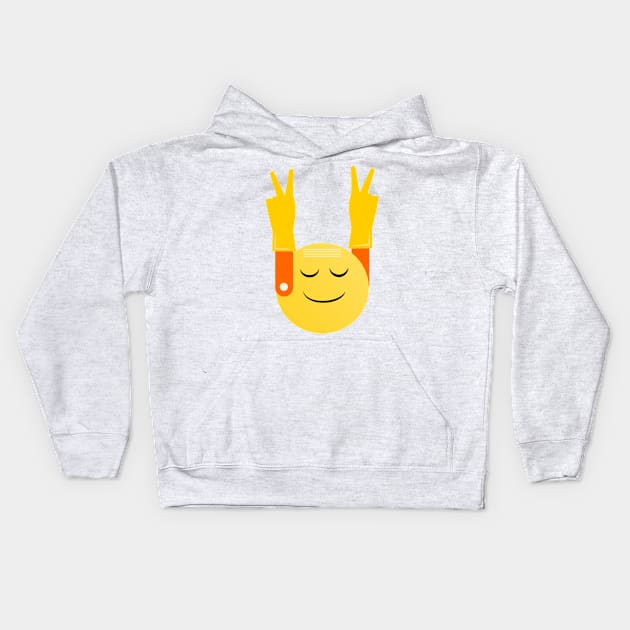 positive vibes Kids Hoodie by jaml-12